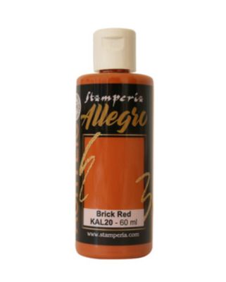 Brick Red - Allegro Acrylic Paint 60ml