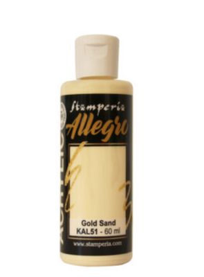 Gold Sand - Allegro Acrylic Paint 60ml