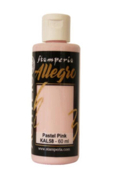 Pastel Pink - Allegro Acrylic Paint 60ml