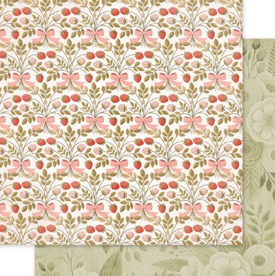 Strawberry Friends Basics E - 12x12 Single Sheet