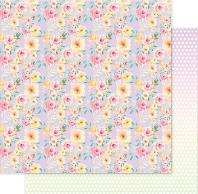 Pastel Patterns A- 12x12 Single Sheet