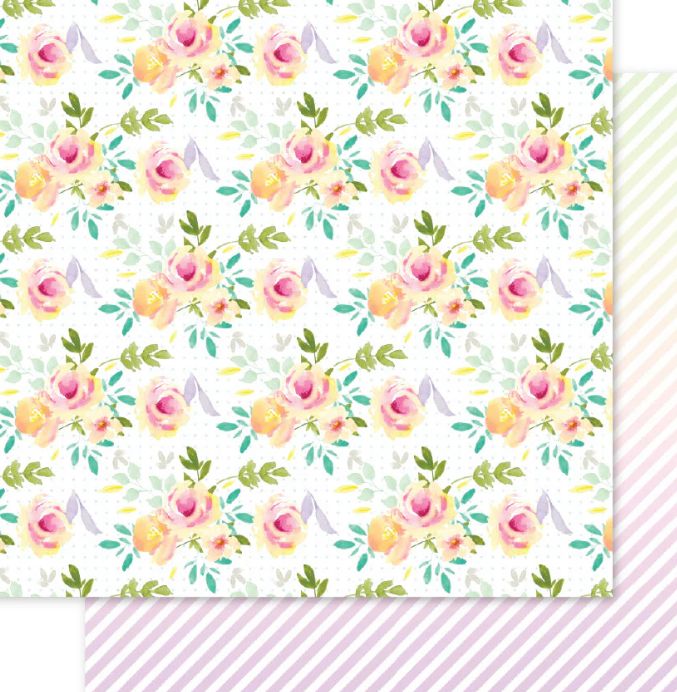 Pastel Patterns D - 12x12 Single Sheet