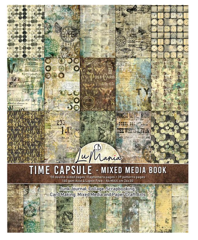 Mixed Media Book Time Capsule A4 Maxi