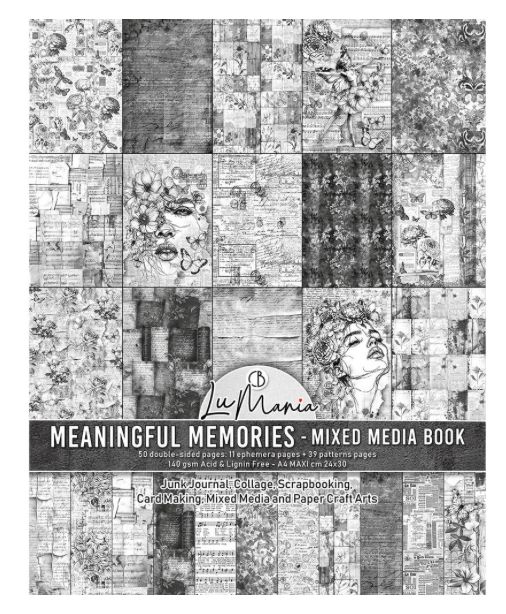 Mixed Media Book - Meaningful Memories A4 Maxi