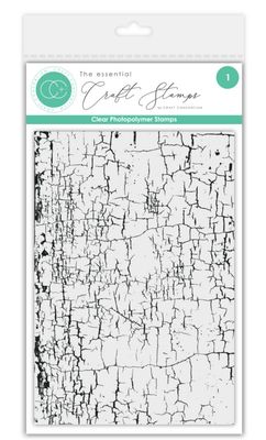 Cracked Surface - Clear Stamp