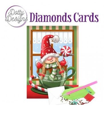 Christmas Gnomes 1 - Dotty Designs Diamond Card Kit