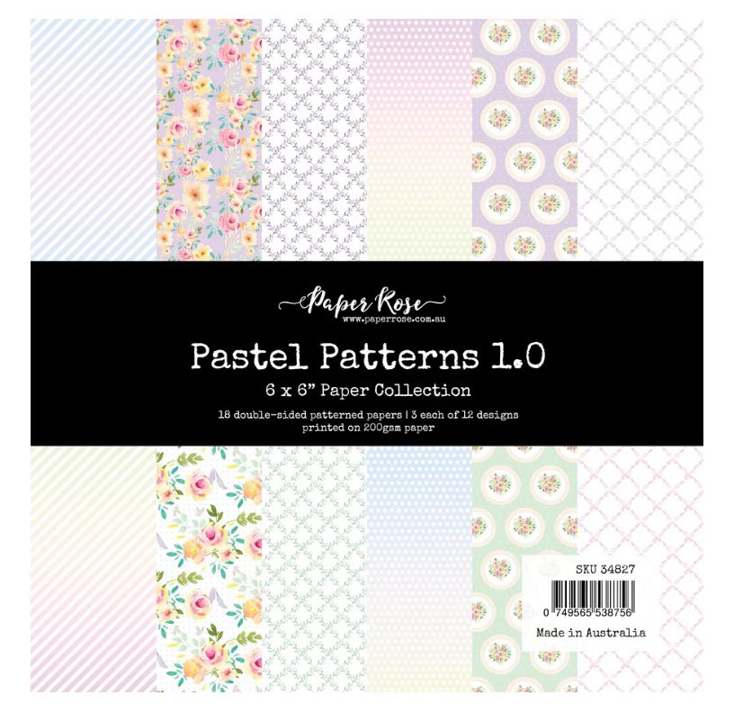 Pastel Patterns 6x6 Paper Pad
