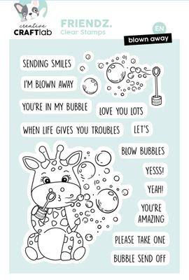 Blown Away Friendz - Clear Stamp Essentials