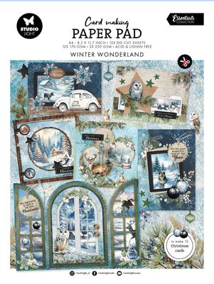 Winter Wonderland - Card Making Pad Essentials 14 Sheets
