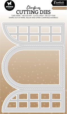 Window Folding Card - Cutting Die Essential 8 Pcs