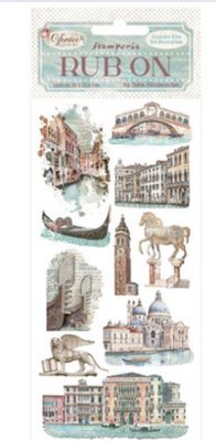 Venice City Of Art - Rub Ons - Monuments