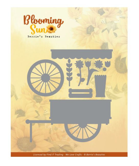 Sunny Market Card - Blooming Sun, Berries Beauty Die