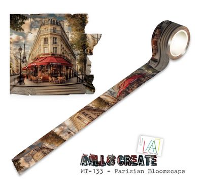 Parisian Bloomscape - Washi Tape 25mmx10m (Layer It Up)
