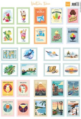 A4 Cutting Sheet - Vacation Time