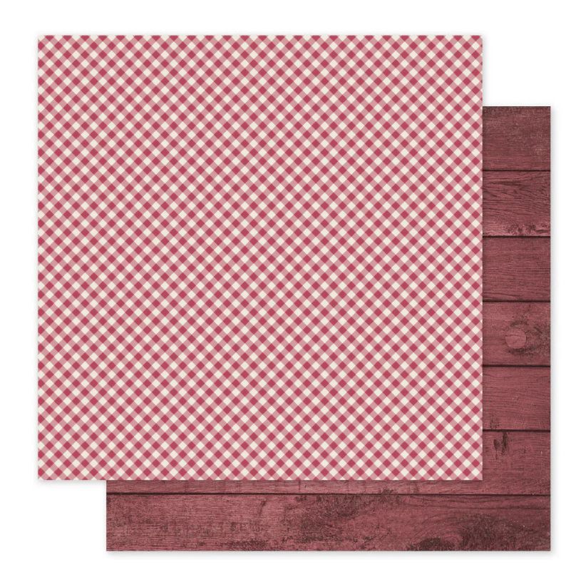 Christmas Holly Basics B- 12x12 Single Sheet