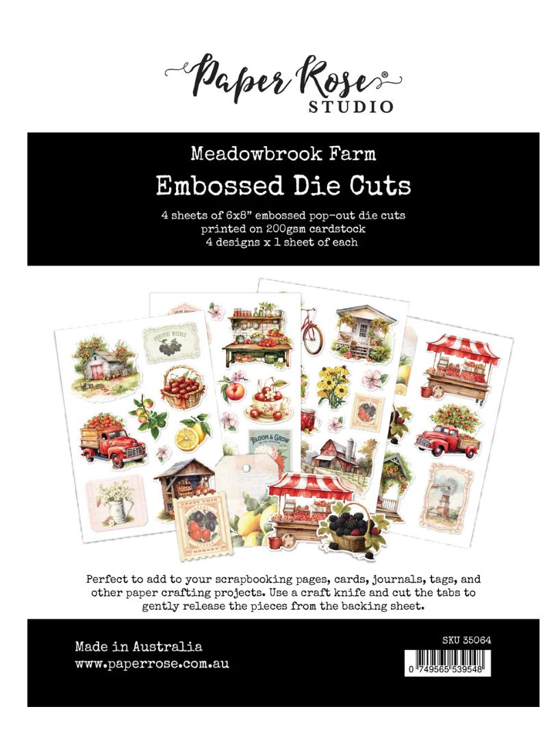Meadow Brook Farm Embossed Die Cuts