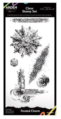 Frosted Charm - 4x8 Clear Stamp