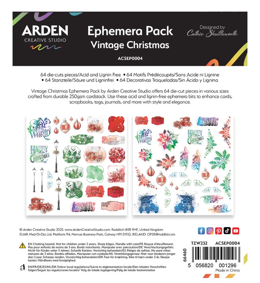 Vintage Christmas - Ephemera Pack