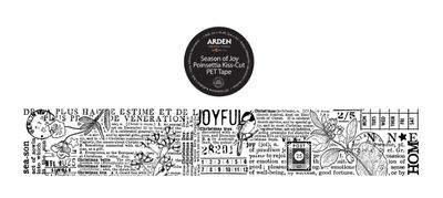 Season Of Joy - PET Tape - Black/White