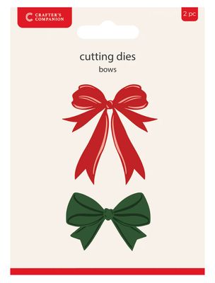 Bows - Christmas Embellishments Metal Cutting Dies