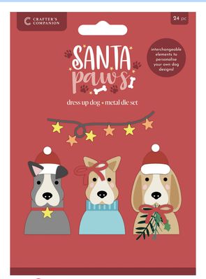 Santa Paws Cutting Dies - Dress Up Dog