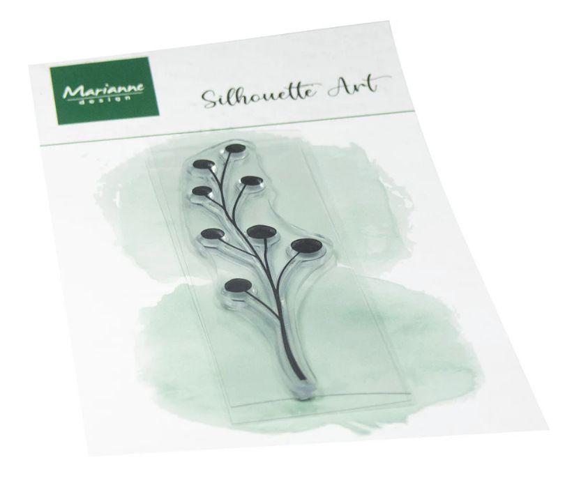 Silhoutte Art - Berries Stamp 1 Pc