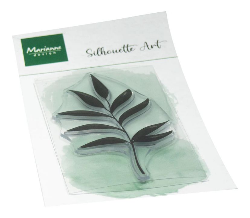 Silhoutte Art - Laurel Stamp 1pc
