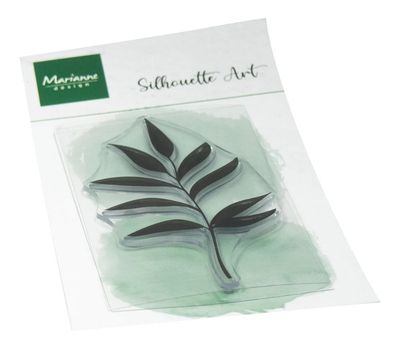 Silhoutte Art - Laurel Stamp 1pc