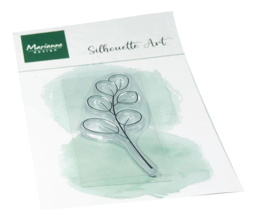 Silhoutte Art - Eucalyptus Twig Stamp 1 Pc