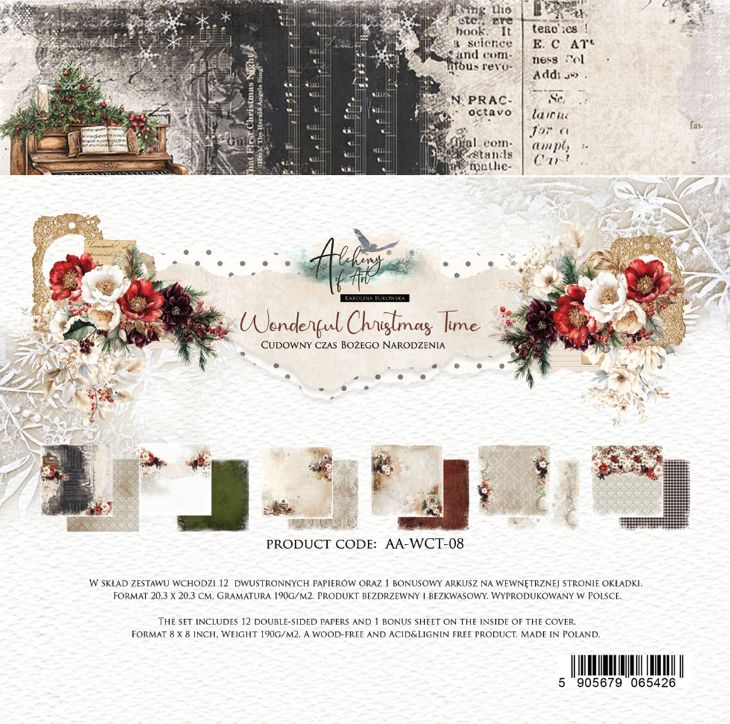 Wonderful Christmas Time - 8x8 Paper Collection