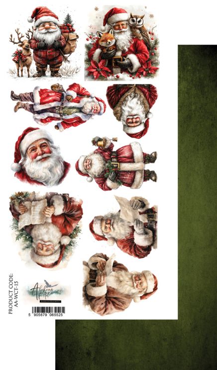 Wonderful Christmas Time - Santa 6x12 Extra Sheet