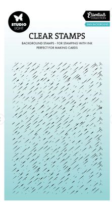 Rain Background Clear Stamp - 3.7x5.4in