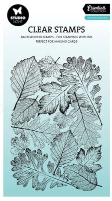 Leaf Background Clear Stamp - 3.7x5.4in