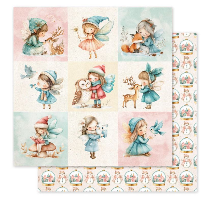 Fairytale Christmas Basics A - 12x12 Single Sheet
