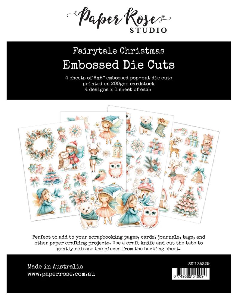 Fairytale Christmas Embossed Die Cuts