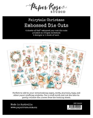 Fairytale Christmas Embossed Die Cuts