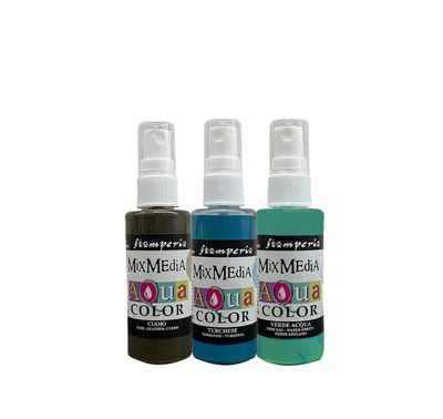 Aqua Colour Selection - 3 Pk, 60ml