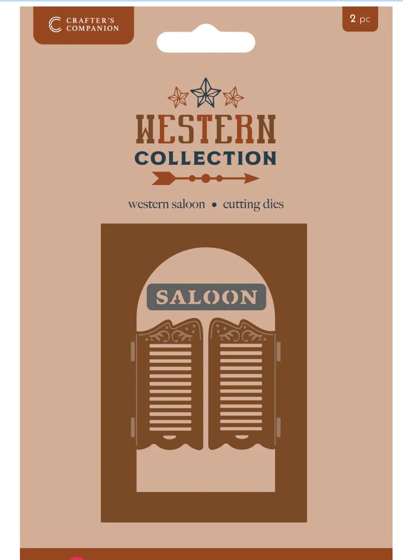 Western Collection - Create A Card Western Saloon