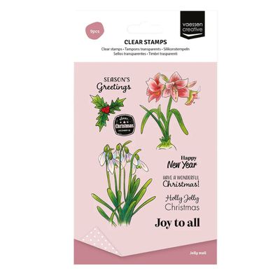 Joy To All - Clear Stamps 9pcs