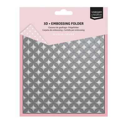 Graphic Stars - 3D Embossing Folder 6x6in