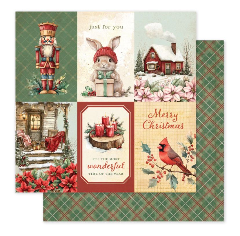 Christmas Tree Farm D - 12x12 Single Sheet