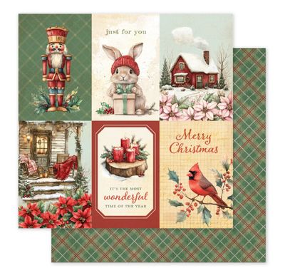 Christmas Tree Farm D - 12x12 Single Sheet
