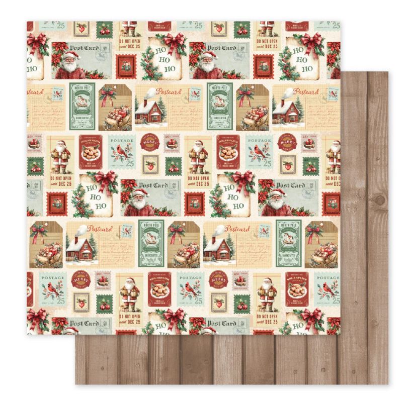 Christmas Tree Farm B - 12x12 Single Sheet