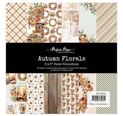 Autumn Florals - 6x6 Paper Collection