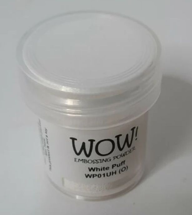 Puff Embossing Powder Regular - White