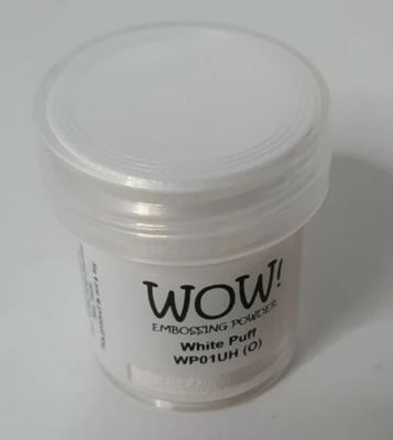 Puff Embossing Powder Regular - White