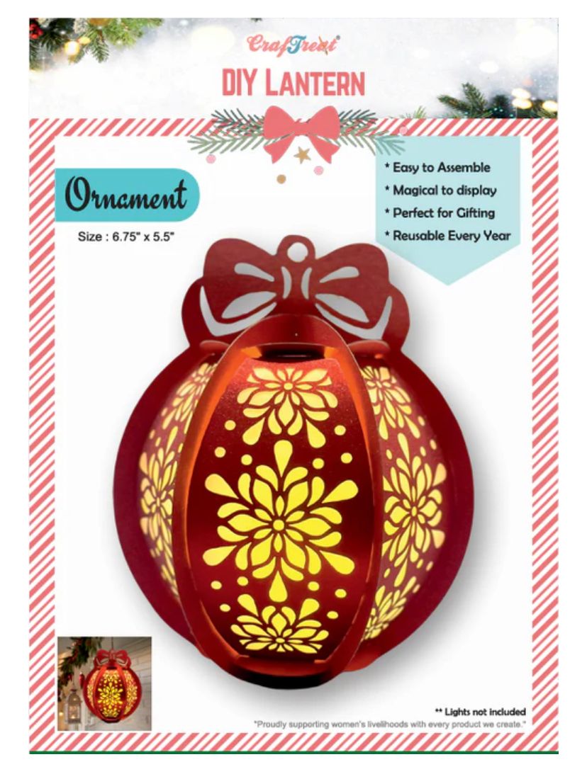DIY Paper Lantern - Ornament