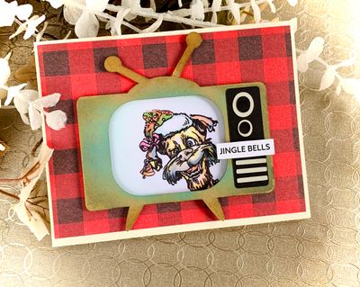 Retro Christmas Card 1-3pm