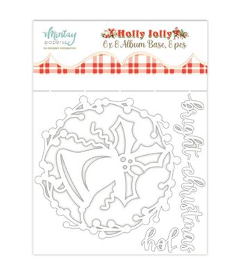 Holly Jolly - 6x8 Chipboard Album