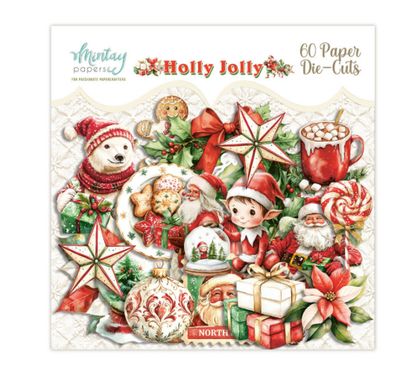 Holly Jolly - Paper Die Cuts (60pcs)